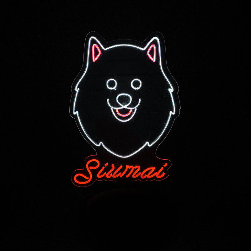 led装饰灯厂家宠物造型柔性霓虹灯室内宠物店发光字灯牌批发,家装灯饰光源,LED球泡灯,淘宝优惠券,粉丝福利购,淘宝优惠卷