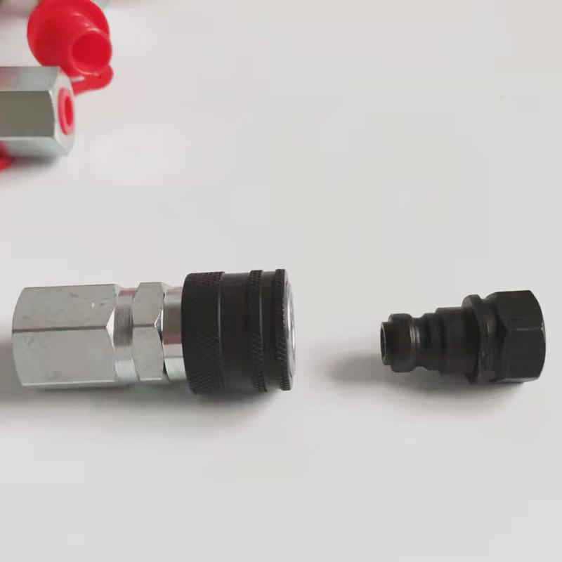 超高压快速接头手动泵软管快速接头螺母液压高压快插接头