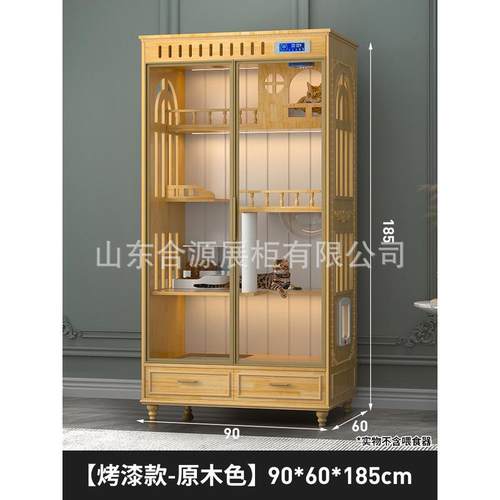 猫别墅笼子家用室内猫窝超大封闭式超大号空间木制室内一体猫咪屋