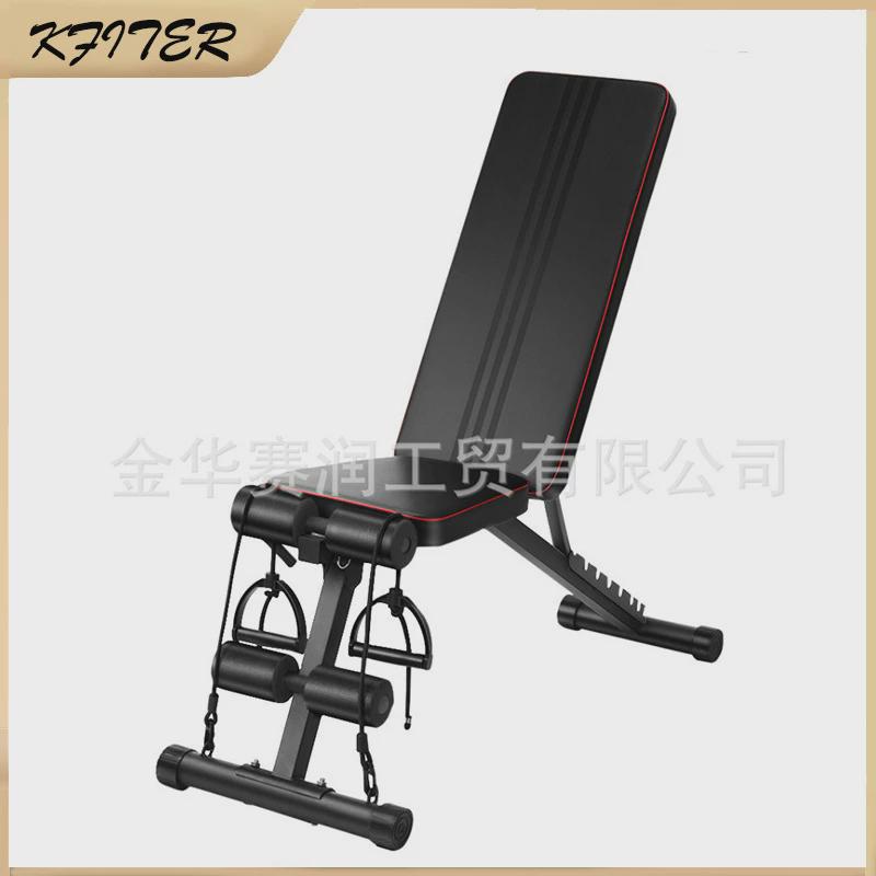 仰卧起坐健身器材家用男辅助功能腹肌板健身椅飞鸟卧推凳哑铃凳