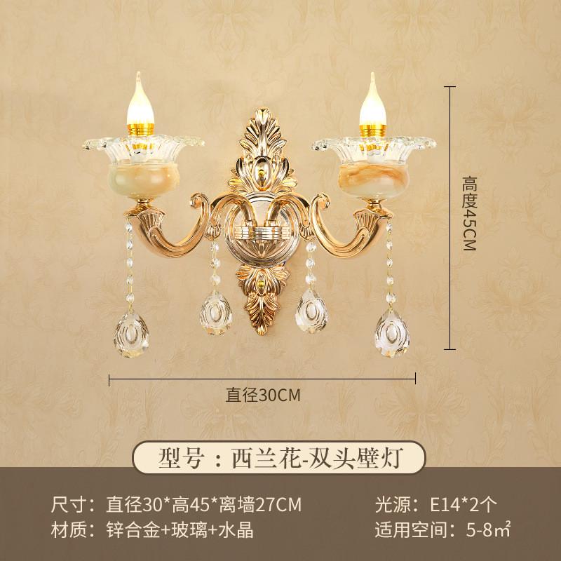 欧式酒店水晶客厅吊灯卧室饭厅美容院灯具创意奢华吊灯