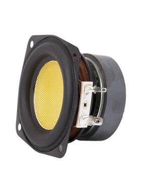 热销3寸su喇叭4欧20瓦黄色玻纤超重低音扬声器