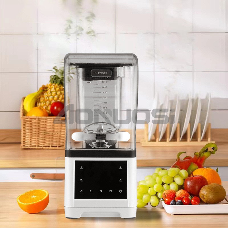 奥诺斯沙冰机商用奶茶店刨破冰沙碎冰榨汁机搅拌果汁破壁机带罩机