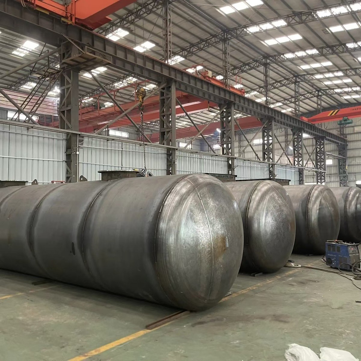 卧式碳钢储罐厂家供应消防储定制柴油储罐生产液态存储罐水罐