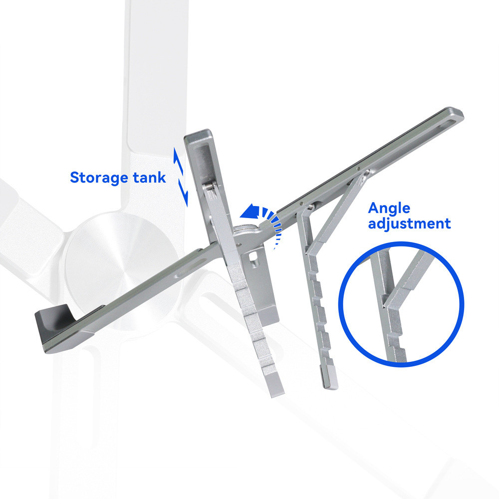 热销热卖新品弹射铝合金笔记本支架礼品潮玩便携散热笔记本电脑支