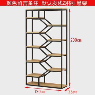 隔断置物架办公室客厅铁艺多层屏风展示储物书架陈列架落地置物架