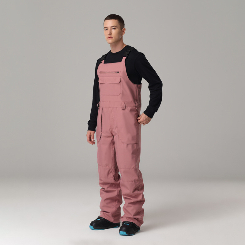 派雪怡searipe男女户外防风保暖双板单板背带滑雪裤防水滑雪服