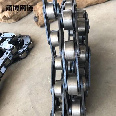 304传动工业不锈钢链条滚珠传送链条耐高温承重强直板链条