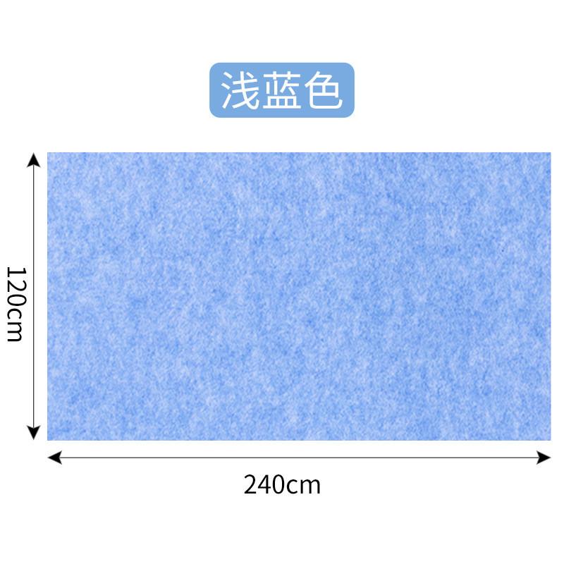 H絎3彩色毛毡板墙贴幼儿园毛毡布背景墙软木板照片墙留言板墙面展