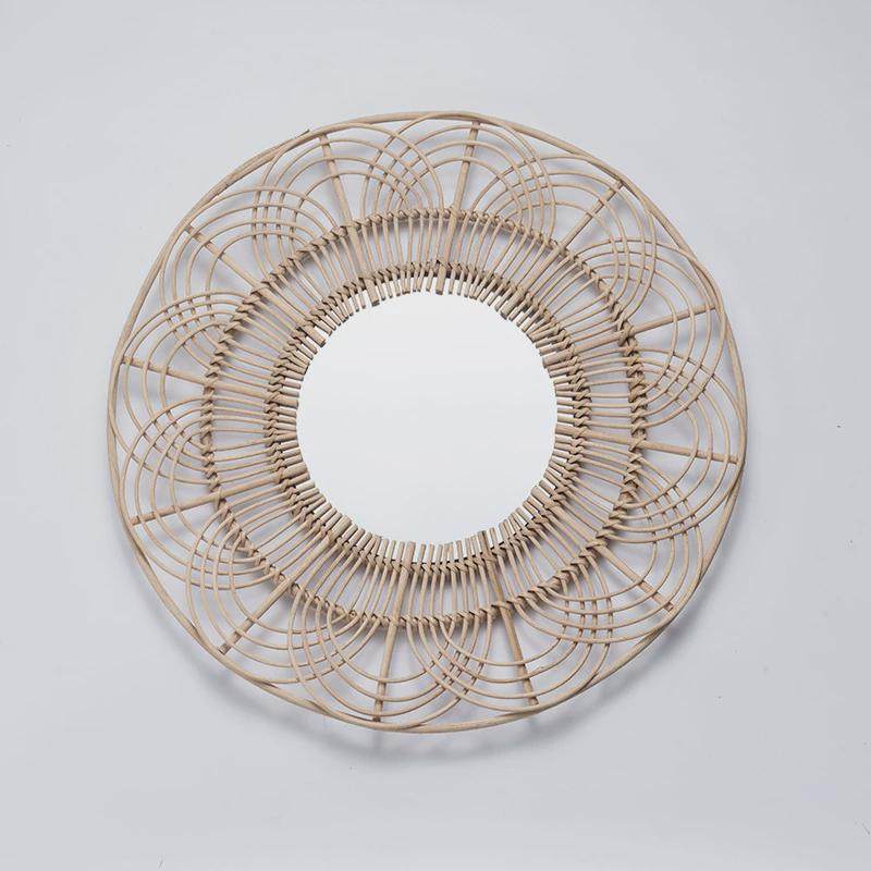 北欧藤编装饰镜客厅草编圆镜手工编织创意墙面壁挂民宿玄关镜子,农机/农具/农膜,播种栽苗器/地膜机,淘宝优惠券,粉丝福利购,淘宝优惠卷