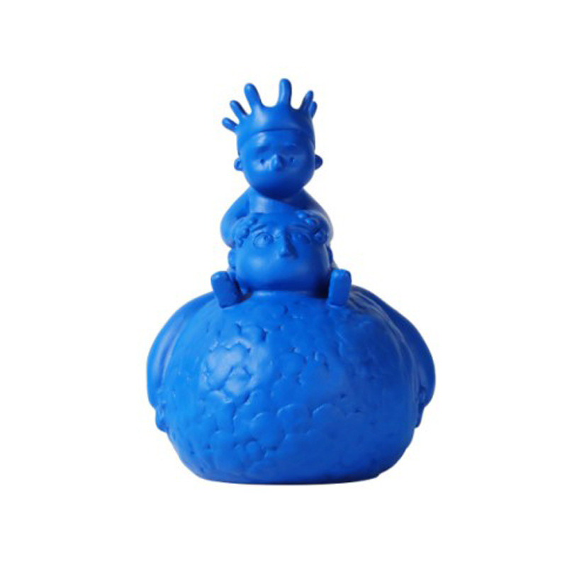 现代简约卡通人物雕塑摆件软装饰轻奢家居艺术样板房间售楼处摆设