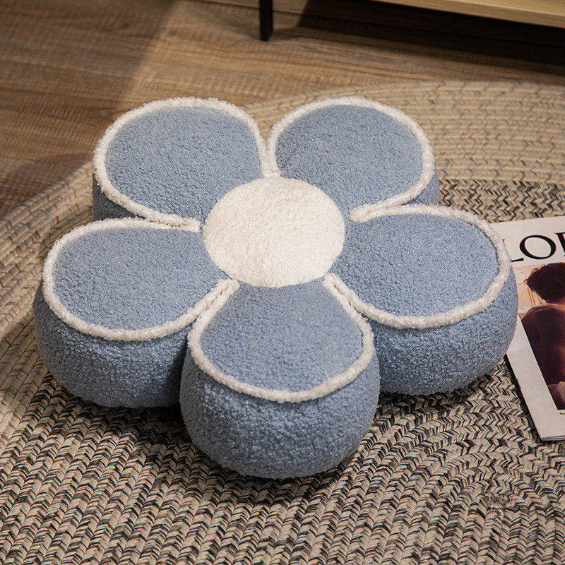 花朵抱枕沙发客厅靠垫靠枕异形网红ins风床头床上高级感飘窗靠垫