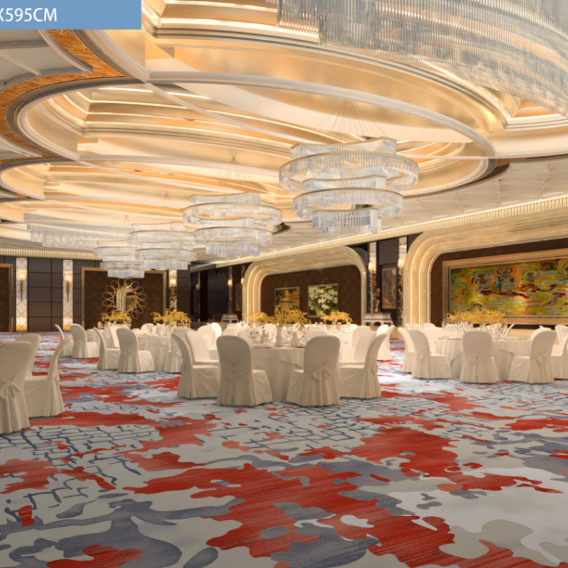 酒店走道订货耐脏地毯订货阻燃客房过消防走廊地毯宴会厅隔音地毯