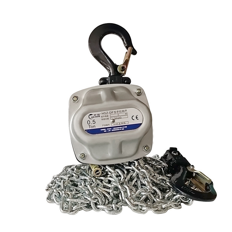 迷你吨0.25t小型吊葫芦单链保险扣0.5手拉葫芦倒链起重吊葫芦轻便