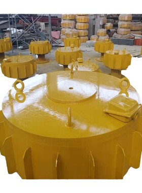 盘式电磁除铁器pdc干式rcdb电磁钢渣石料厂砖厂断电卸悬挂除铁机