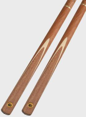 台球杆黑八英式10mm小头中式3/4双节斯诺克球杆台球配件cue