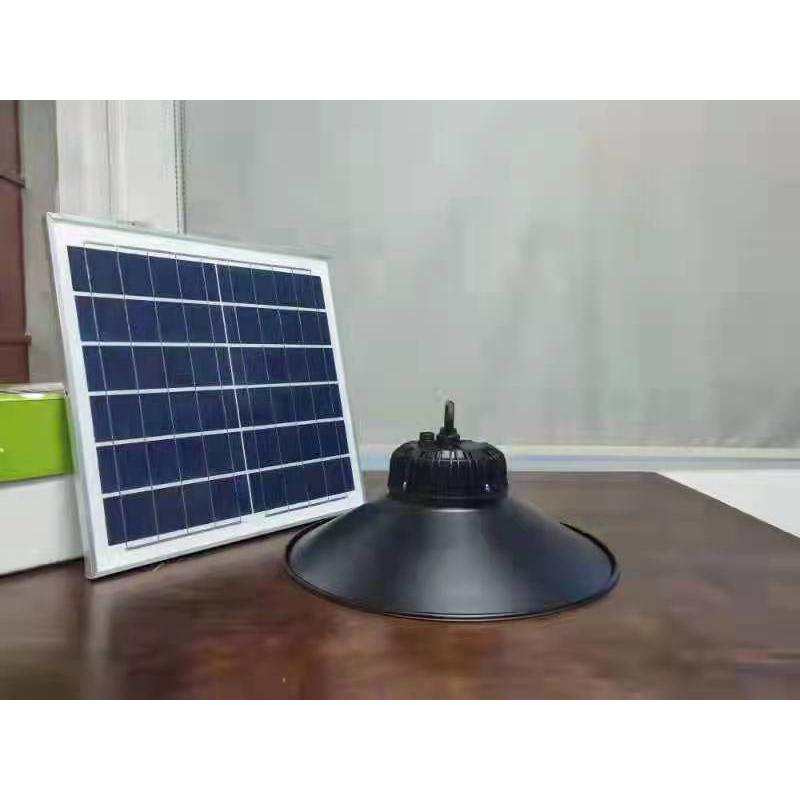 UFO太阳能工矿灯商场篮球场仓库商用室内照明光控遥控LED工厂直售