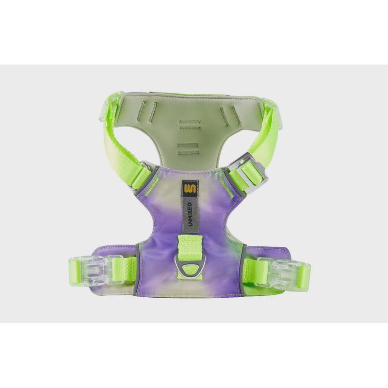 泰迪城市探险家渐变胸背带衣可调节耐抓外出遛狗可牵引unmixed柯