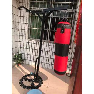 立朋室内空间健身重型沙袋架吸盘式沙包训练墙体支架挂钩吊架器材