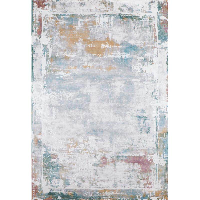 美雅居现货客厅地毯轻奢高级感厚款现代风耐脏易打理简约风茶几垫