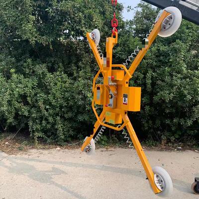 厂家简单龙门吊圆形电磁吸盘操作直供吸力大吊车真空吊运设备