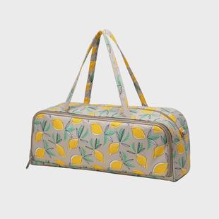 跨境棒针收纳包手工毛线编织钩针工具收纳包超大容量手提收纳袋