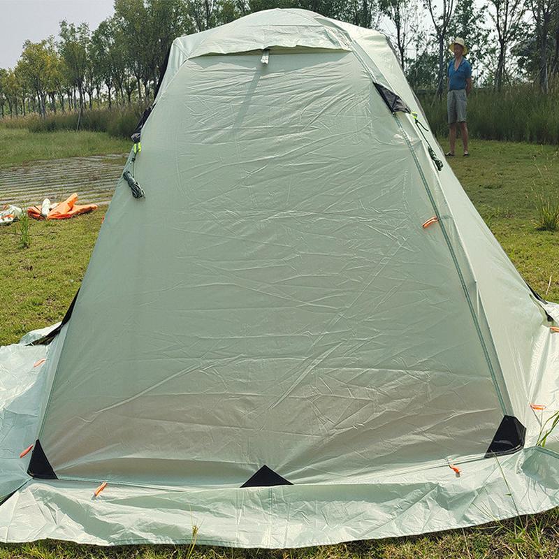 户外帐篷杆双层铝双人帐保暖防暴雨专业登山徒步帐超轻铝杆野外露