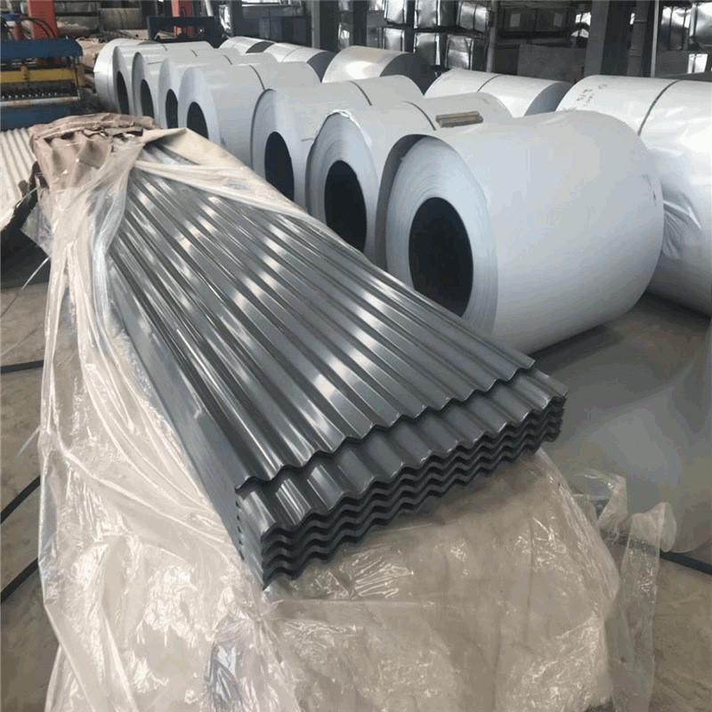 1.5彩钢瓦屋面ral7024角驰820压型涂瓦750型灰色彩钢瓦彩彩钢板