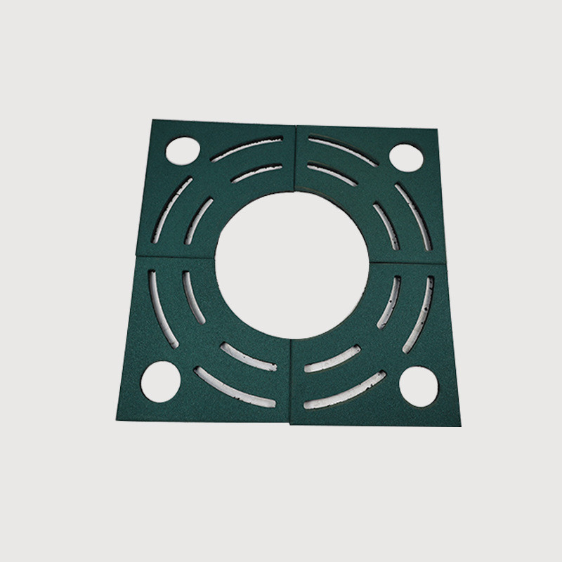 树篦子橡胶树池盖板高分子护树板树围砖树穴盖板厂家批发