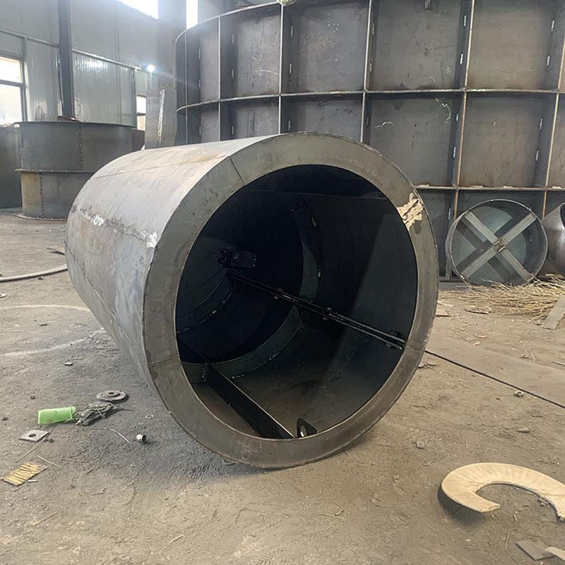 预制混凝土圆形模具检查井模板电力桩圆柱定型钢模水泥井筒污水