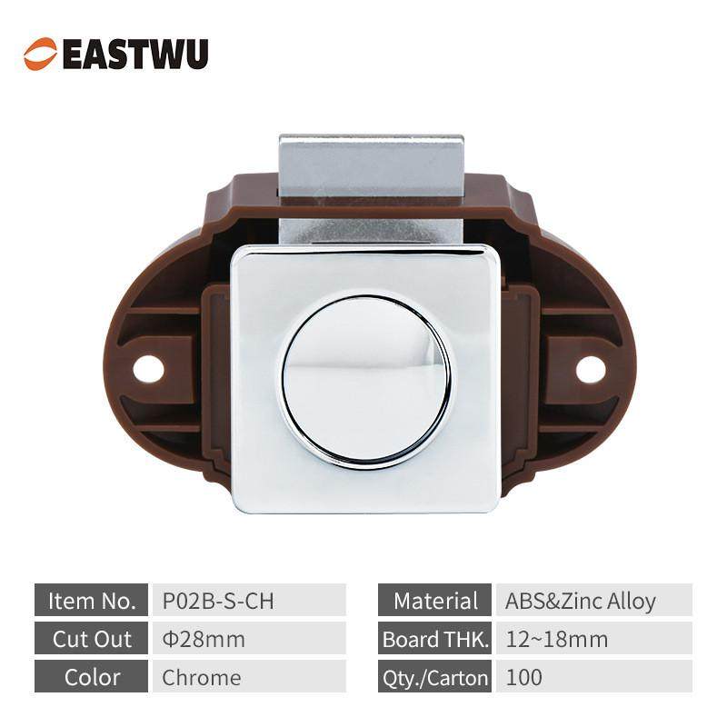 房车改装车吊柜船舶按钮锁方形游艇衣橱柜门无需钥匙抽屉拉手,基础建材,小拉手,淘宝优惠券,粉丝福利购,淘宝优惠卷