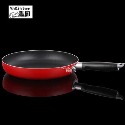zq特富龙批发不粘锅煎饼锅平底不粘锅煎蛋锅18cm-32cm多规格