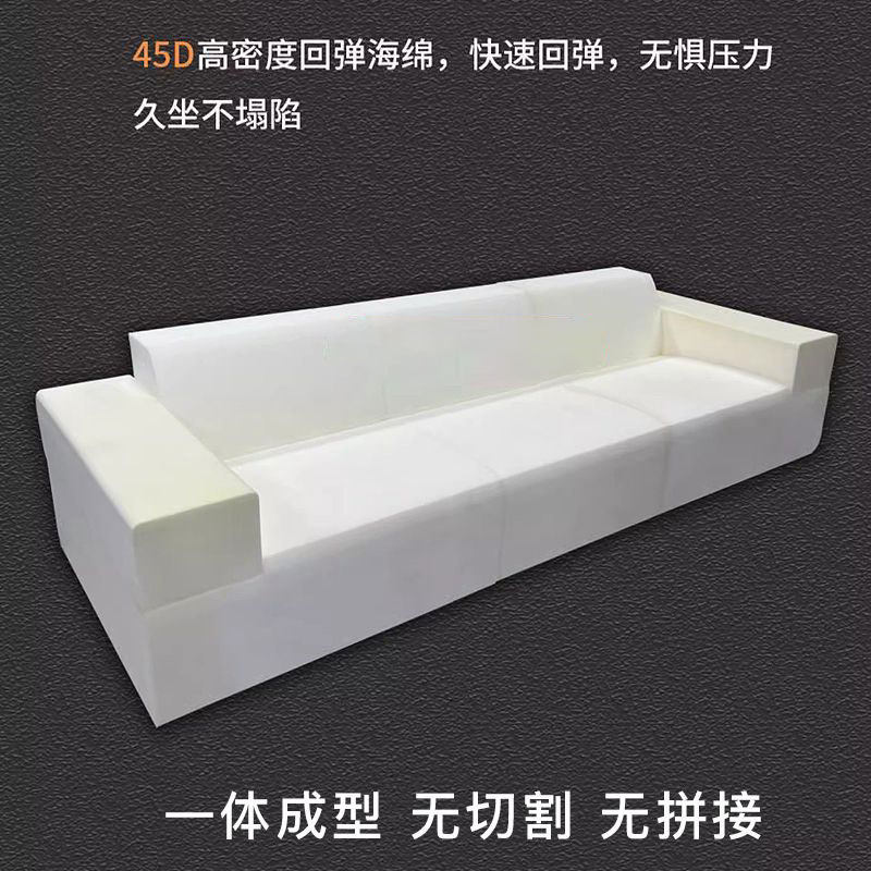 压缩直排灯芯绒小户型布艺沙发全海绵沙发批发豆腐块压缩沙发