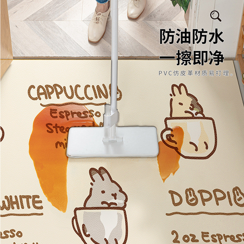 批发慕家用x提摩西小队厨房垫防油防水地毯奈进门门口垫子耐脏长