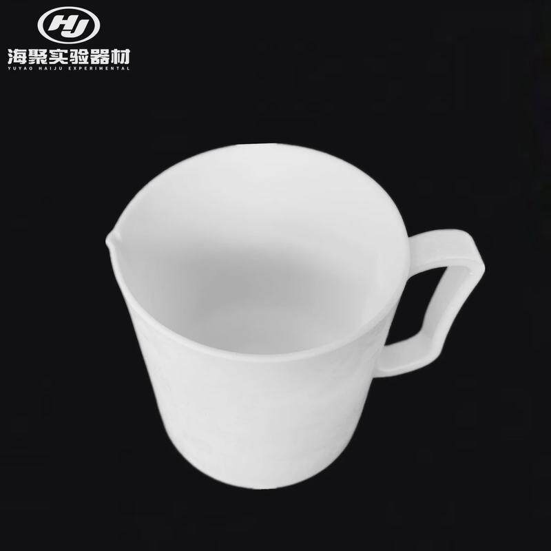铁氟龙带高温烧杯聚四氟乙烯ptfe量杯500ml手柄四氟烧杯