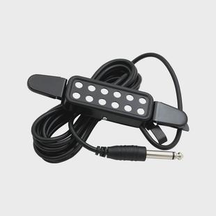 p-102电吉他专用拾音器便携吉他民谣吉他调音器通用贴片式拾音器
