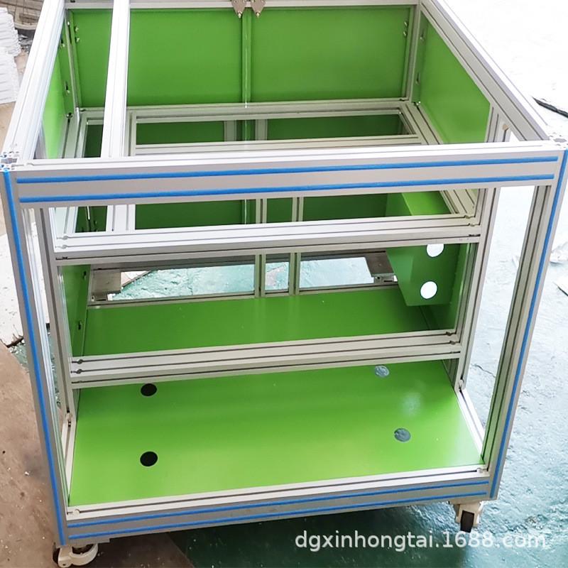 厂家加工工业铝型材机架机械防护罩自动化流水线设备工业铝型材