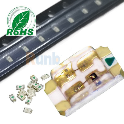 品质0603红绿双色1608红蓝LED贴片蓝翠绿SMD红黄RGB黄橙红色白色