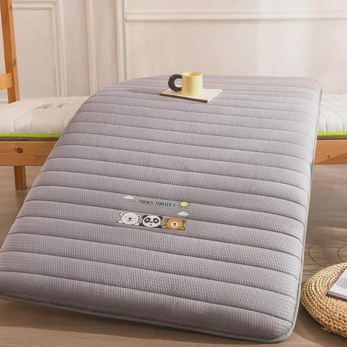 泡泡棉笑脸直线大豆纤维子厚款床褥5cm8cm学生宿舍寝室垫褥床垫