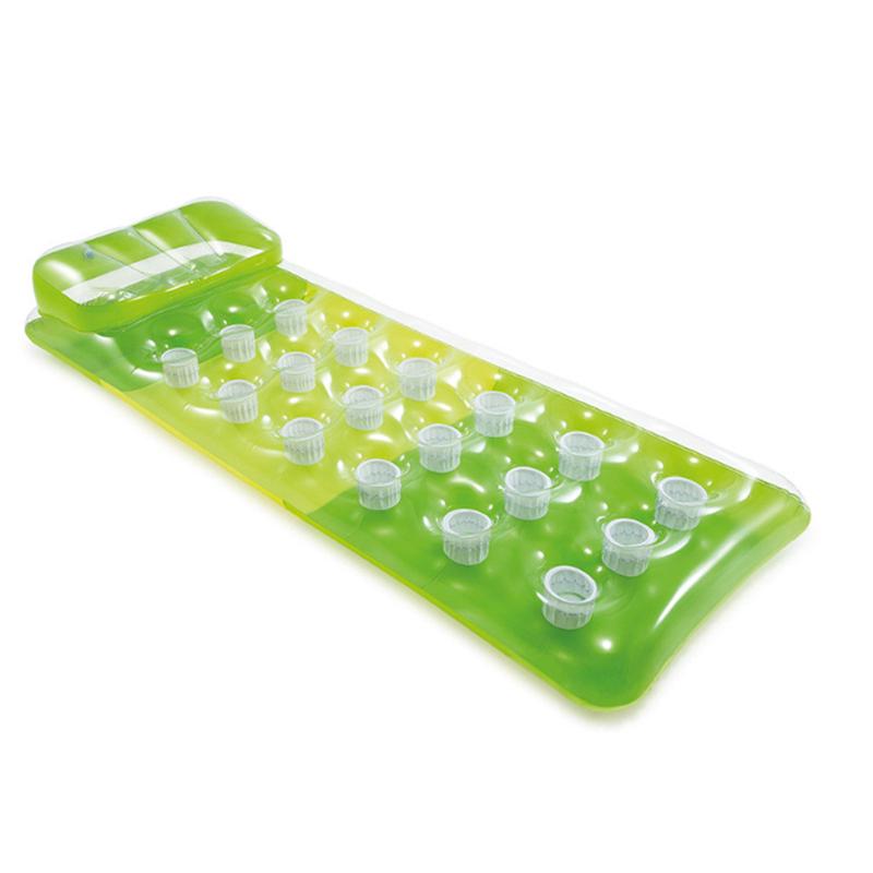 成人水上充气浮排创意户外泳池海边pvc浮床