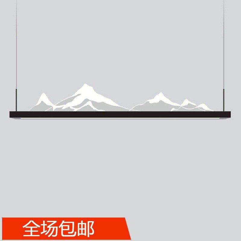 新中式吊灯禅意古典中国风灯写意个性茶室山水灯书房灯吧台餐厅灯,家装灯饰光源,餐厅吊灯,淘宝优惠券,粉丝福利购,淘宝优惠卷