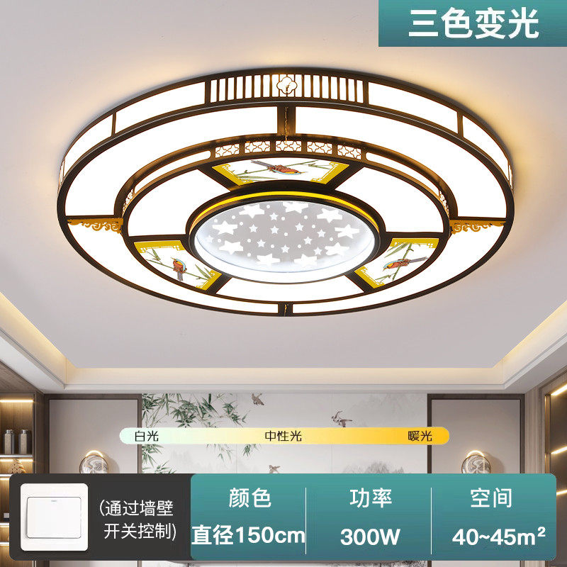 中山灯具客厅高级感简约现代大气led吸顶灯灯别墅酒店大厅主大气