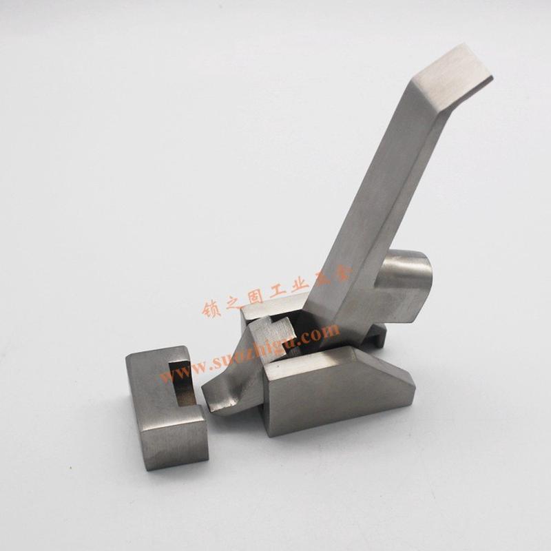 kl93门烤箱门锁拉手真空卡式不锈钢门把手锁扣dk615把手锁