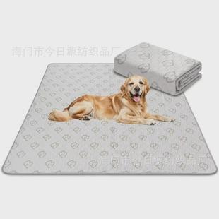 现货睡觉宠物防水尿垫可水洗狗狗尿垫宠物地垫防尿专用宠物垫定制