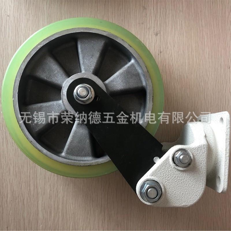 无锡脚轮厂家国产聚氨酯gdc-100b/125a-sf精密脚轮福马静音福马轮