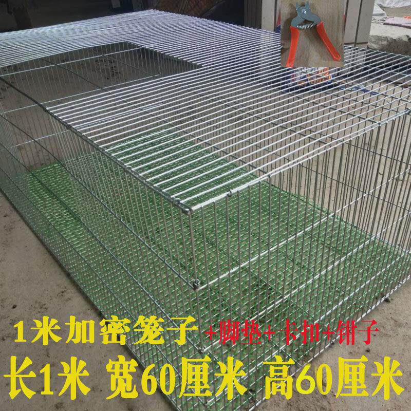 鸡笼子户外室外养殖笼窝兔小鸡笼子鸽子加粗加密鸡窝鸡舍养兔笼子