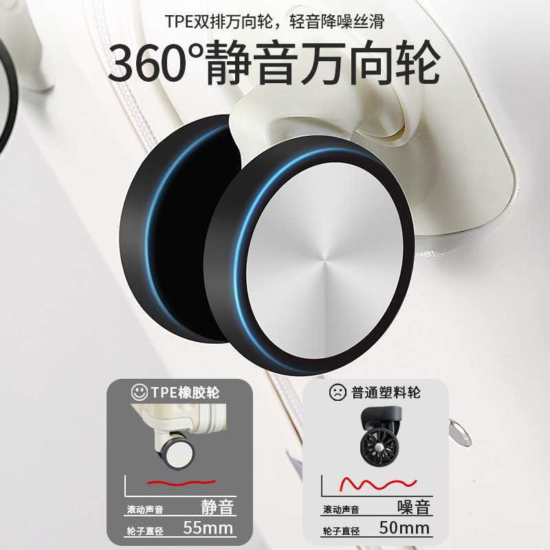行李箱20寸女拉杆箱结实耐用加厚24寸旅行箱万向轮静音密码箱26寸