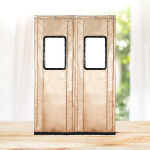 防水加厚门帘棉牛津布超市工厂商场冬季门帘保暖防风雨门帘厂家