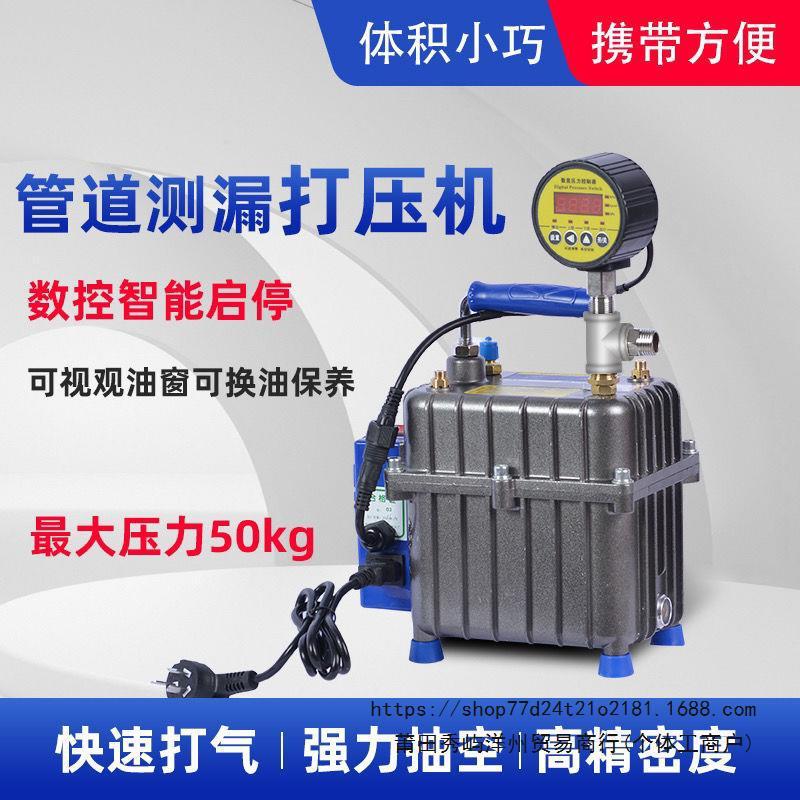 曾氏打压泵手提式电动试压泵PPR水管打压机测压机地暖泵测漏水用