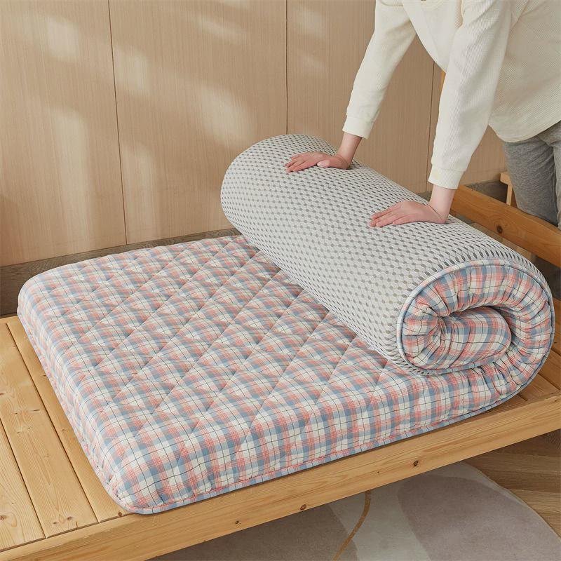 A类全棉床垫子软垫学生宿舍单人榻榻米垫可折叠收纳床褥子铺底